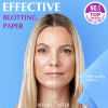 High-Performance Blotting Paper for Oily Skin - 6 pack/300 sheets - Perfectly Absorbent Face Blotting Sheets 